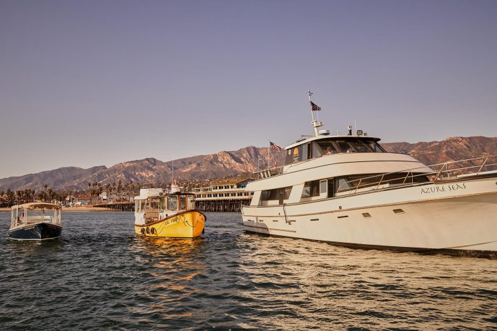 a large ship in a body of water